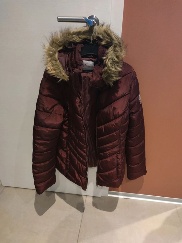 Doudoune bordeaux