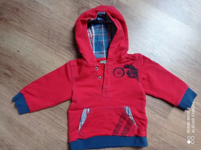 Sweat à capuche garçon, Prémaman, taille 6 mois