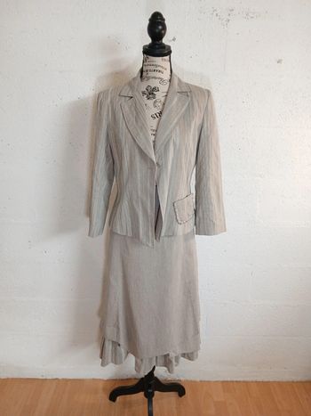🧥 Ensemble jupe + veste Affinités by Armand Thierry – Taille 40 – Très bon état