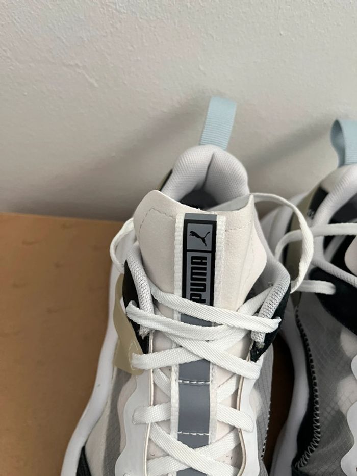 Baskets Puma Noir / Blanc / Gris / Transparent Taille (38) - photo numéro 4