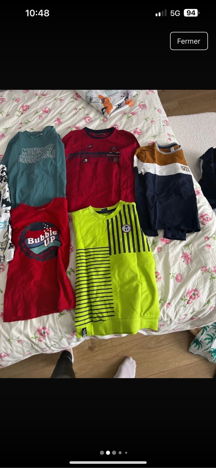 Lots vêtements garçon 8 ans - photo numéro 4