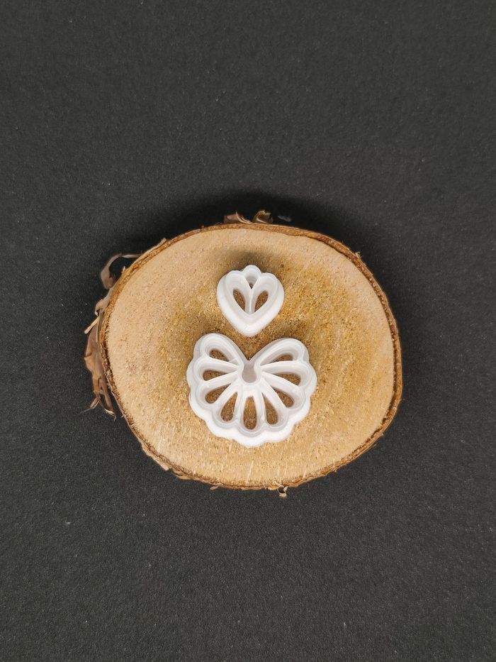 Emporte-pièces création boucles d'oreilles pâte polymère - photo numéro 2