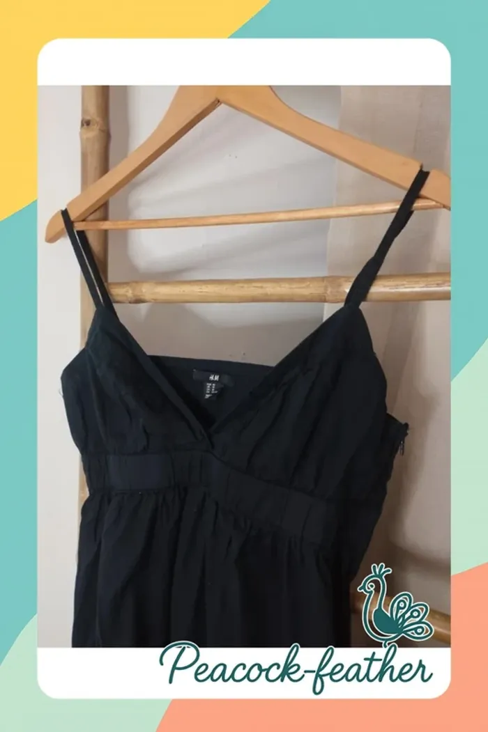 Robe noire h&M 40 - photo numéro 2