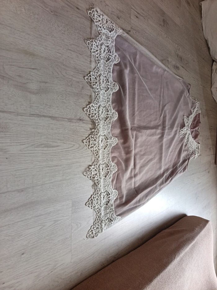 Robe XL 42 tunique femme dentelle très bon etat - photo numéro 4