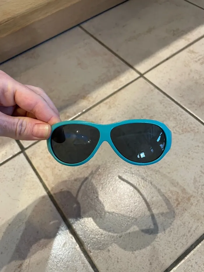 Lunettes de soleil bébé (bleu)