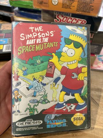 The Simpsons : Bart VS. the Space Mutants - SEGA Megadrive