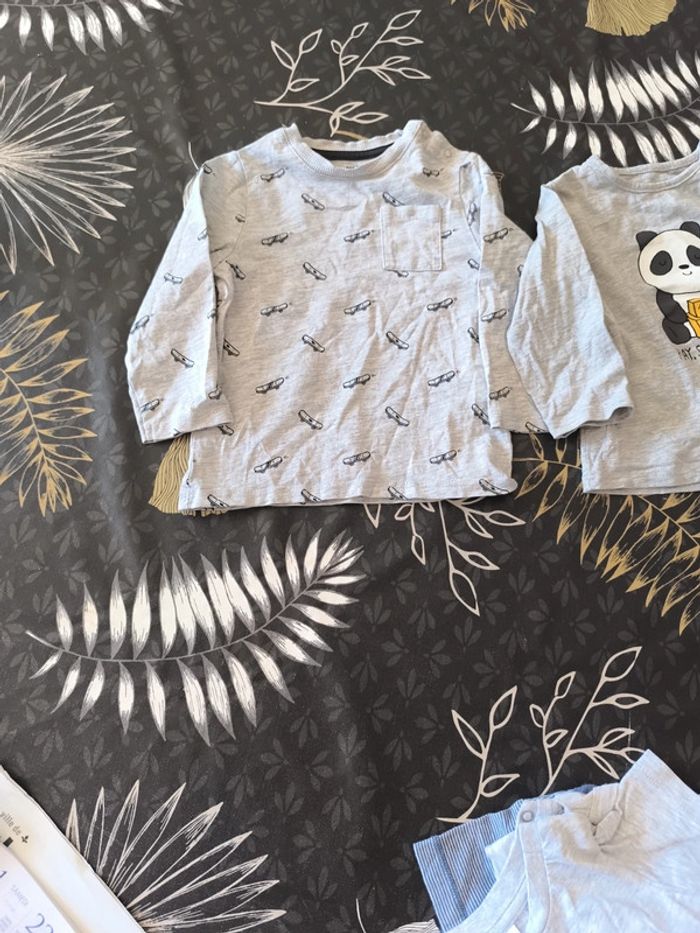Lot Tee-shirt longue manches