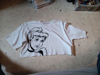 Crop top cendrillon primark t. S
