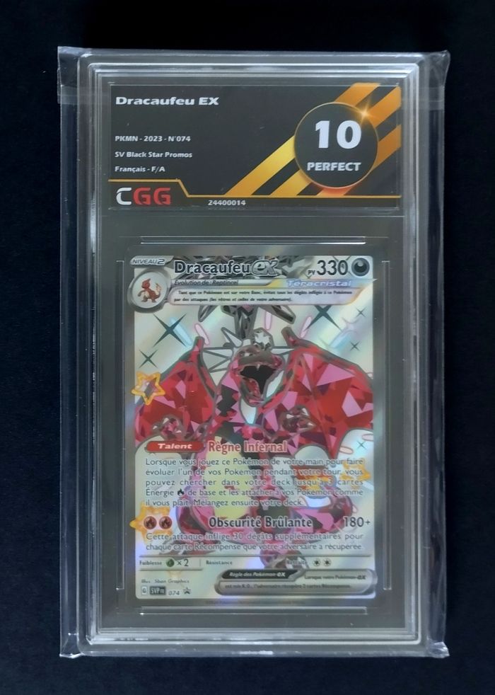 Dracaufeu EX 074 sv black star promo
