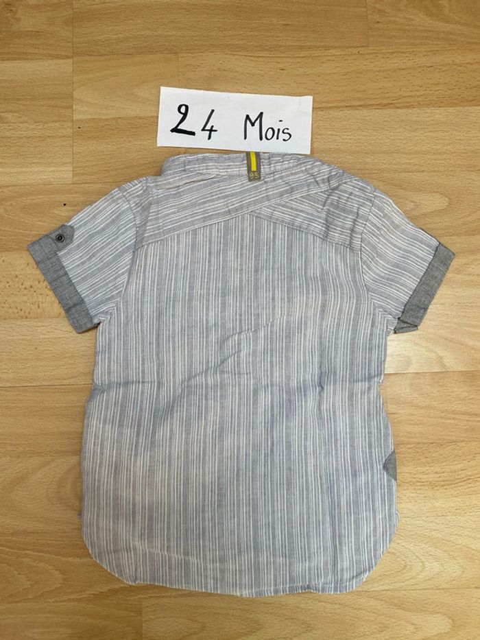 Chemise NEUVE manches courtes 24 mois Orchestra - photo numéro 4