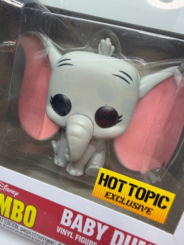 Funko Pop Disney Baby Dumbo 513 Diamond Hot Topic Exclusive 🇺🇸 - photo numéro 2
