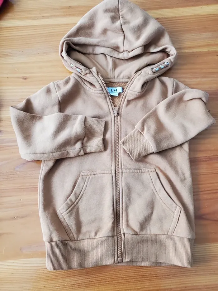 Veste zippée 4ans