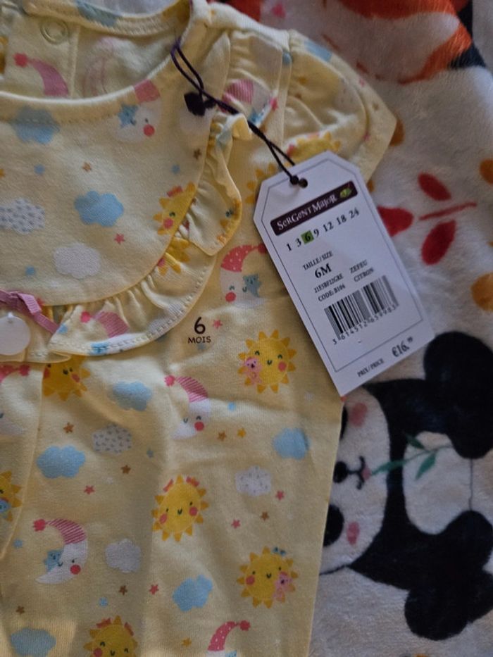 Pyjama coton - Sergent Major - T6mois - photo numéro 3