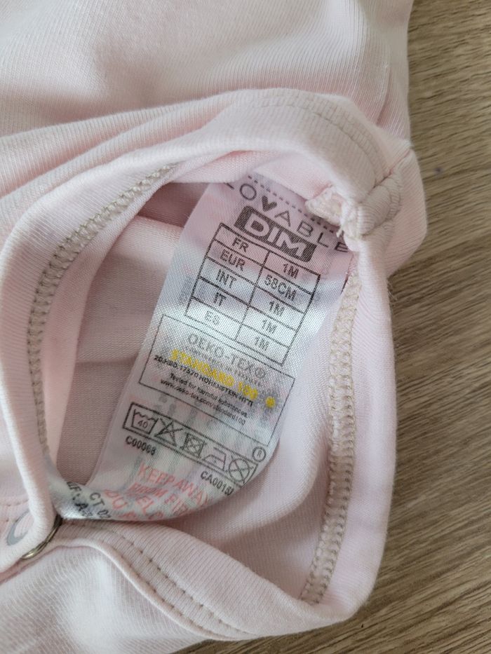 Lot de 5 bodys fille en 1 mois - photo numéro 5