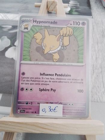 Carte Pokémon Hypnomade 83/198