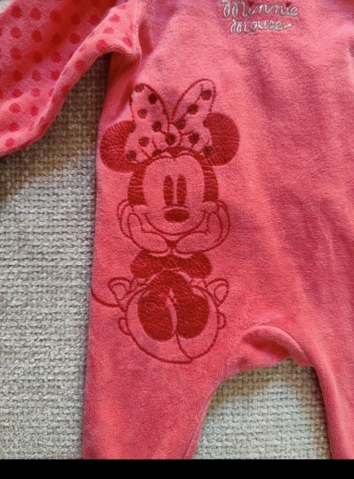 Pyjama neuf bébé fille Disney 1/3 mois - photo numéro 2