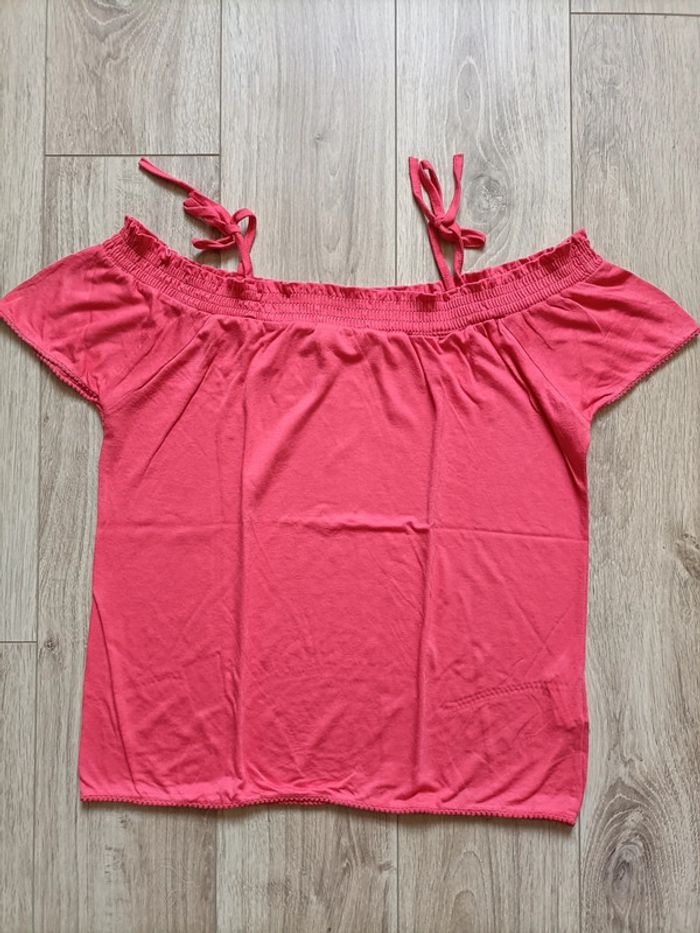 T Shirt/ Top épaules dénudées Cache cache T. L