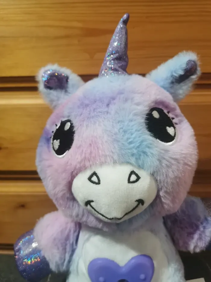 Peluche licorne lumineuse. - photo numéro 2