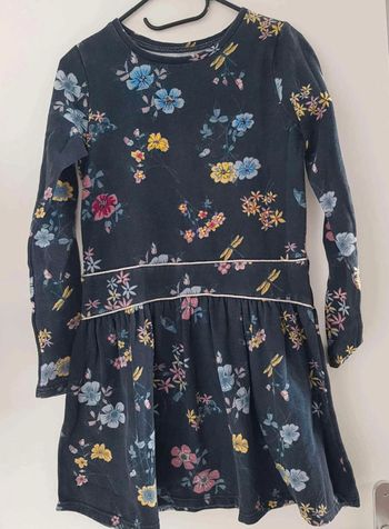 Robe  fleurie  hiver taille  36 38