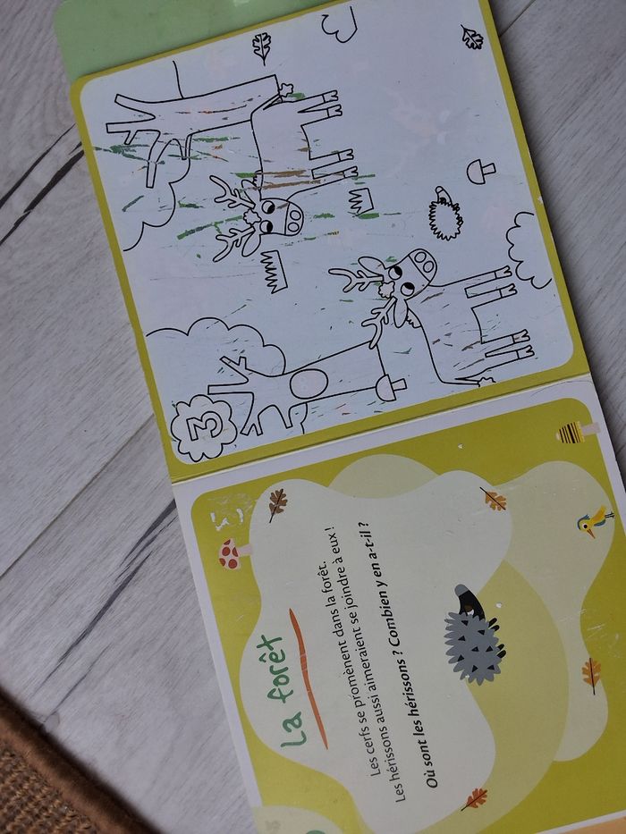 Livre peinture magique à l'eau Mon premier pinceau magique Les chiffres, Gründ - photo numéro 3