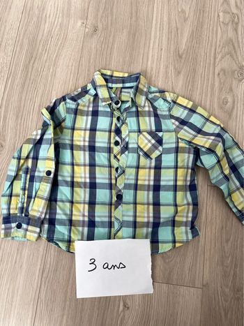 Chemise manches longues