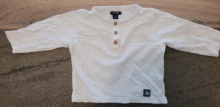 Tee-shirt manches longues 6mois Kiabi
