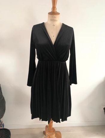 Robe en velours Johanna