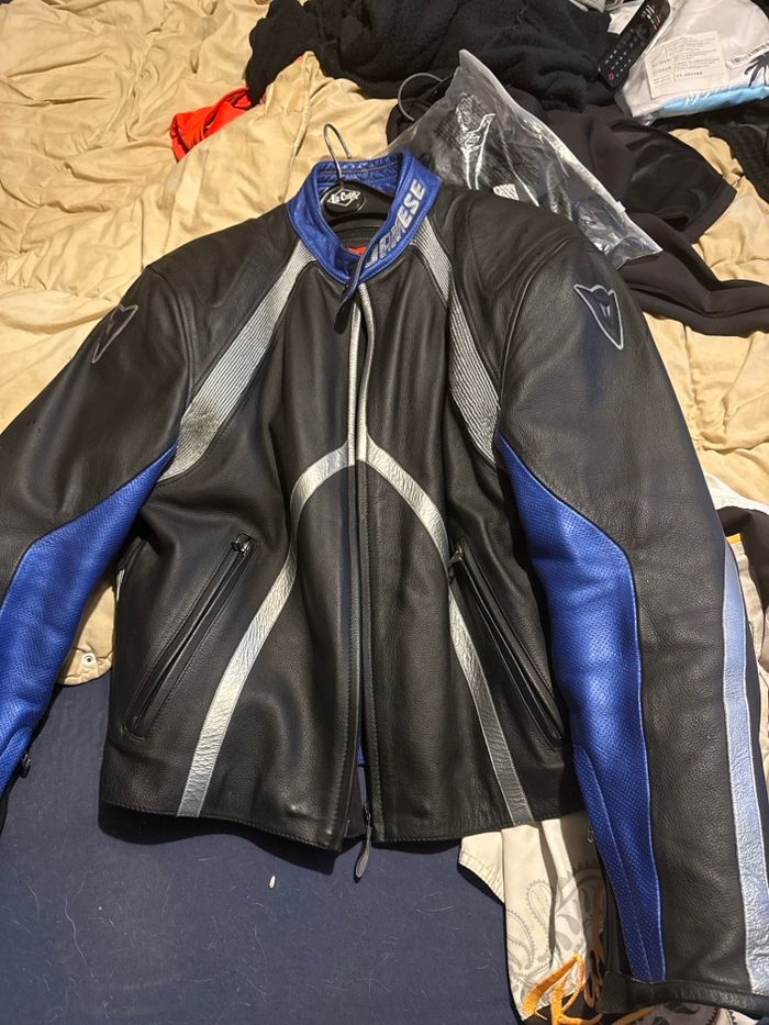 Blouson moto cuir deinesse - photo numéro 2