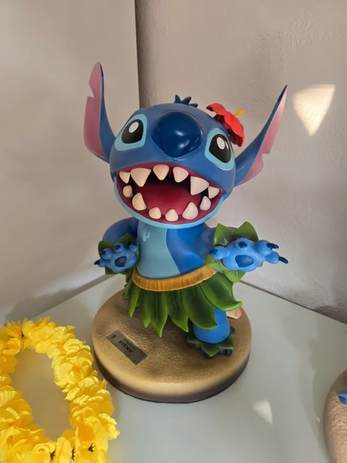 Stitch Hula Statue Beast Kingdom Disney 38Cm Master Craft - photo numéro 5