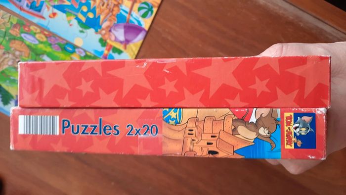 Puzzle tom et Jerry 2 fois 20 pieces - photo numéro 4