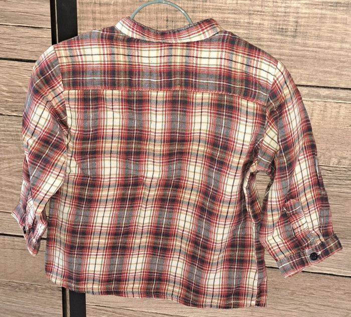 Chemise à carreaux 9 mois Bout'chou - photo numéro 4