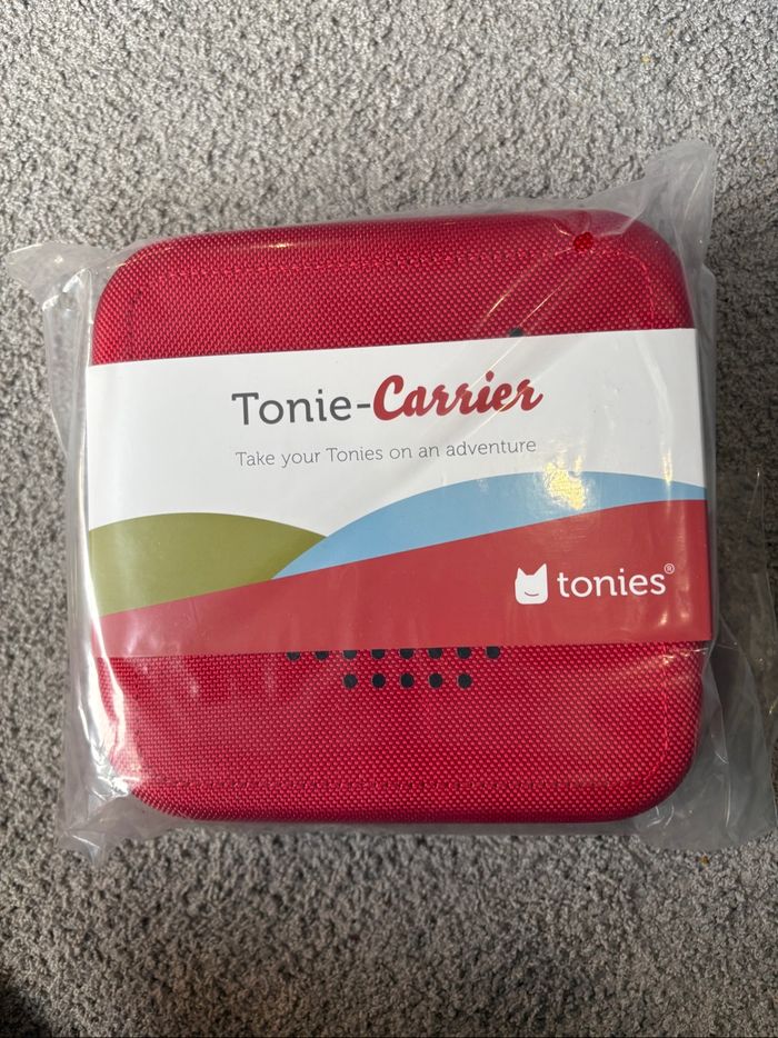 Pochette de transport Tonies rouge