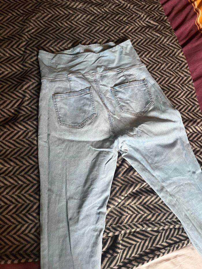 Jeans grossesse vertbaudet t 42 - photo numéro 3