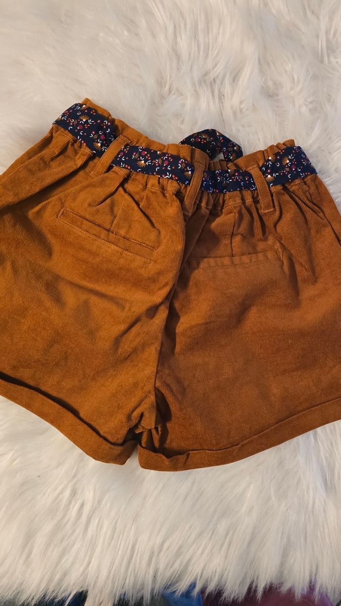 Neuf (non porté)🏷🥰🤩 superbe  short velours 10 ans fille 😍🤩 - photo numéro 2