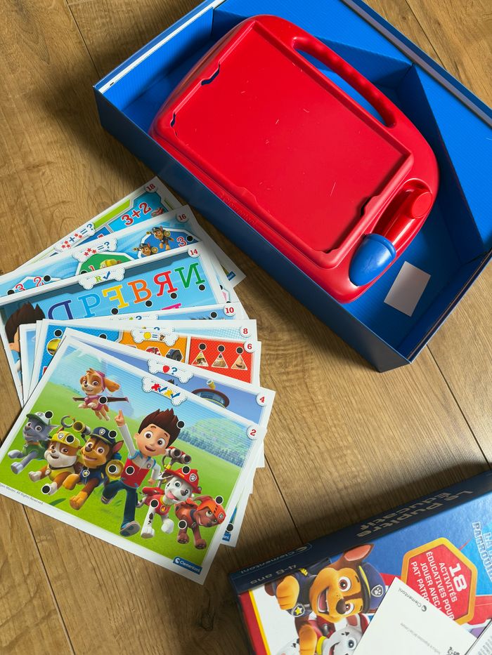 Pupitre éducatif paw patrol - photo numéro 2