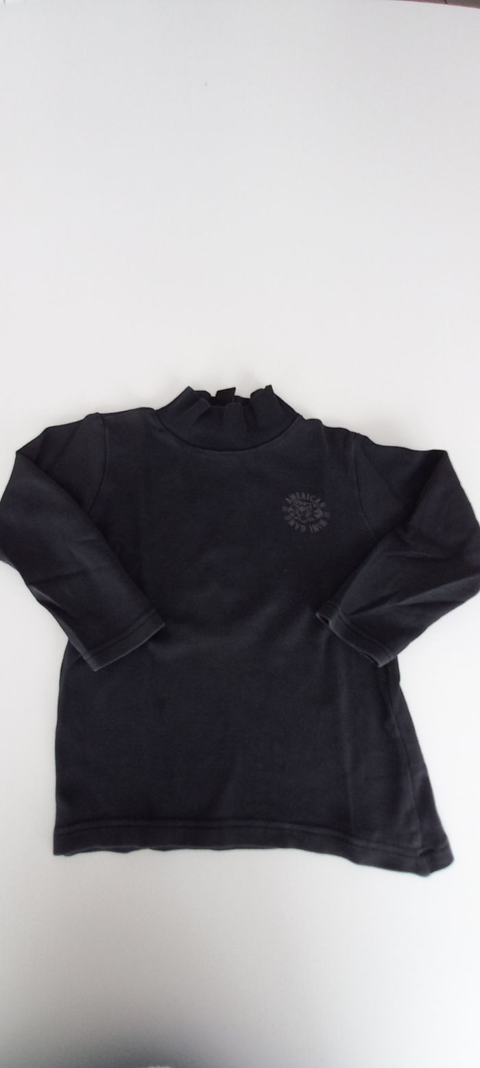 Pull col roulé
