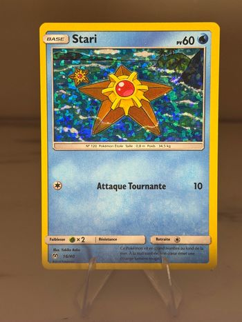 Stari 16/40 carte Pokémon McDo 2019 holo 