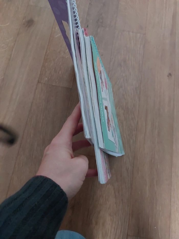 Lot 3 livres de coloriage avec autocollants - photo numéro 3