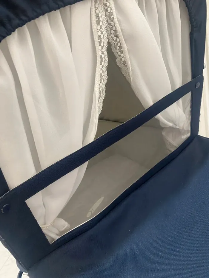 Poussette Inglesina des années 90 avec sac bleu - photo numéro 3