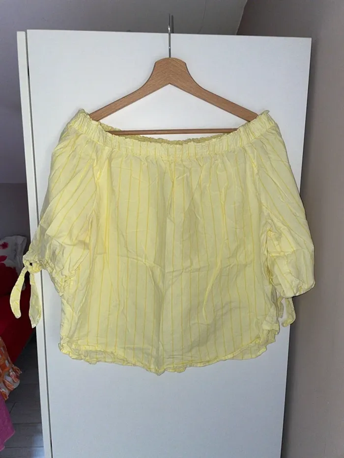 Haut jaune H&M 38