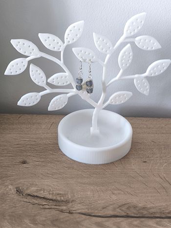 Boucles d'oreilles perles 