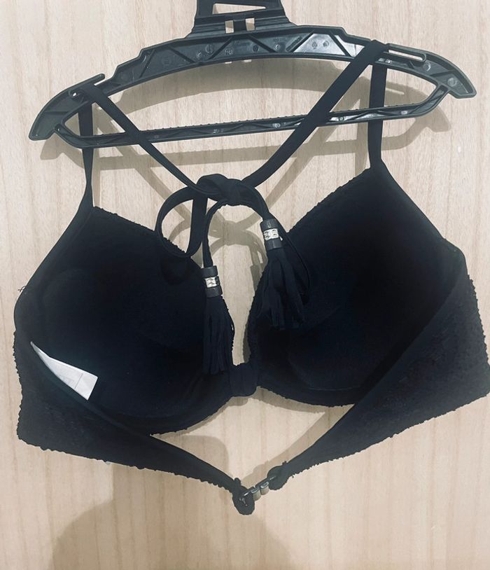 Haut de maillot de bain noir super push-up - 90C - photo numéro 7