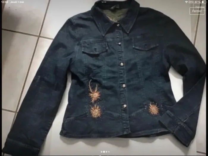 Tailleur jupe jean multiples - photo numéro 2