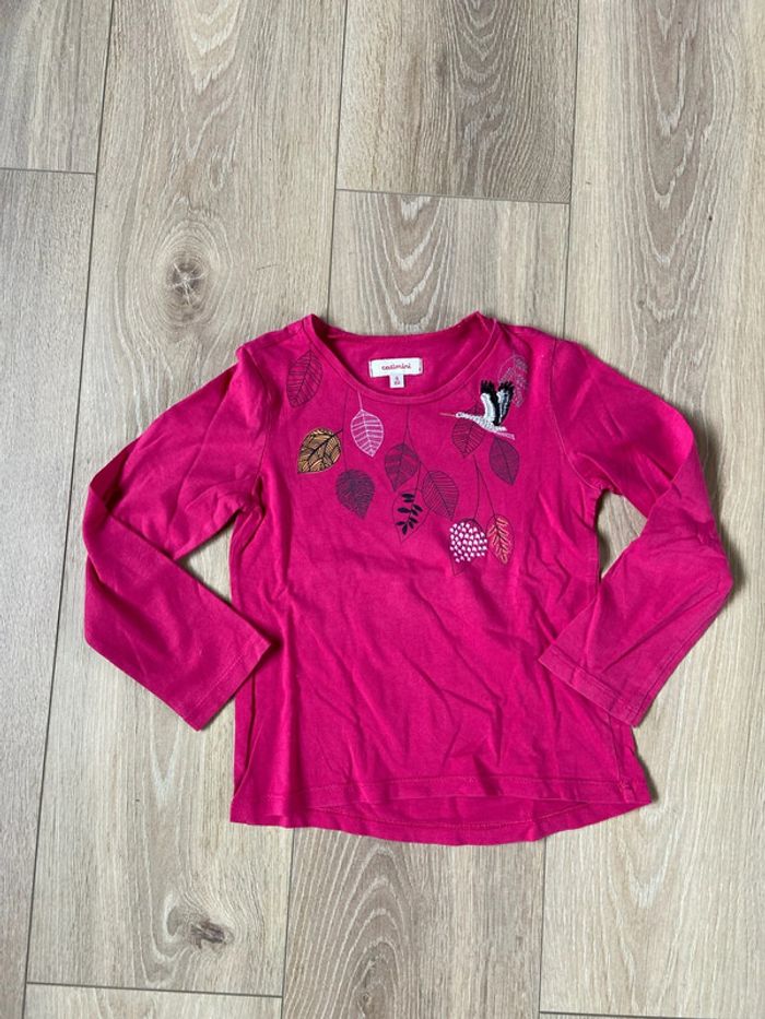 Tee shirt manches longues catimini 4 ans