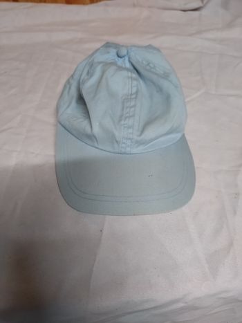Casquette bleue 100% coton / 55-58cm