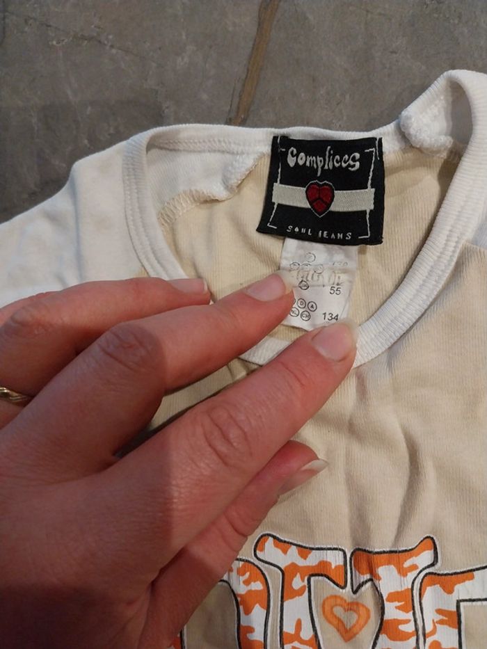 T-shirt complice 12 ans - photo numéro 3