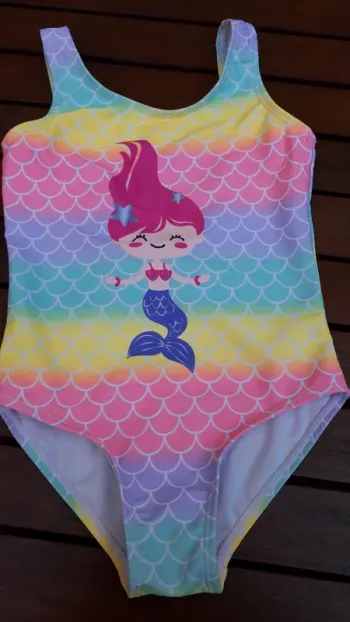 Maillot de bains 1 pièce sirène
