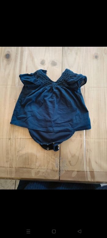 Blouse bodie 6m