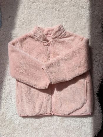 Veste polaire 2 ans fille rose