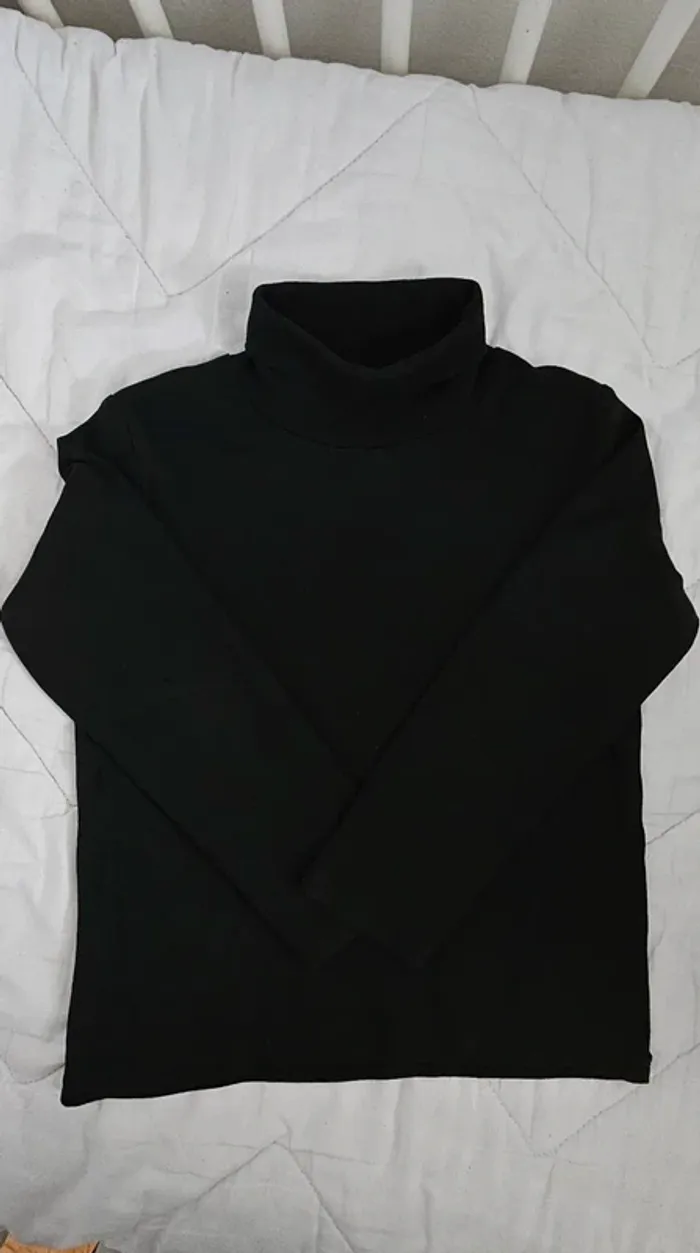 Lot de 4 T-shirts manches longues col roulé - photo numéro 3